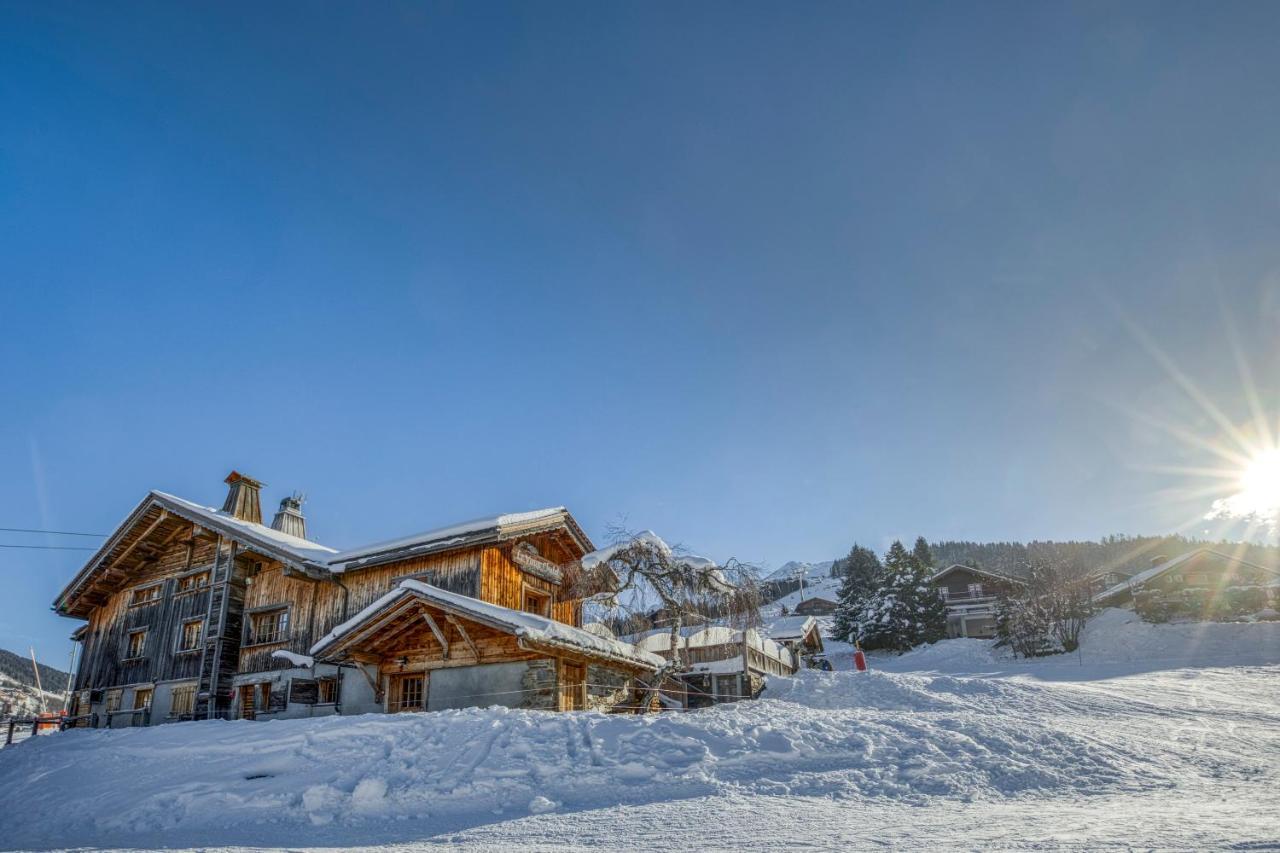 Le Vieux Chalet La Clusaz Exterior foto